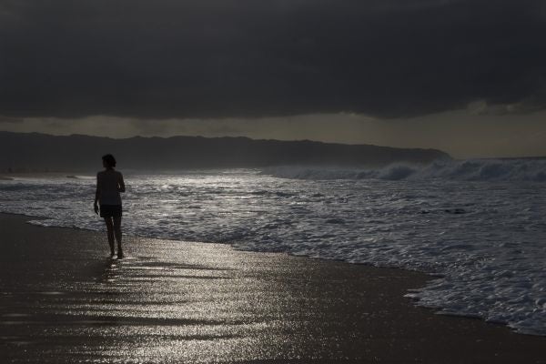 North Shore - Jess on a Walk, by John Kwock, M11