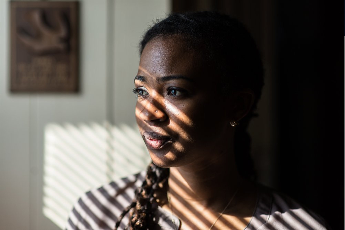 Black women are three to four times more likely than white women to die of pregnancy-related causes. Doctors are taking a new approach to the crisis. Photo of Alia McCants in her home in White Plains, New York