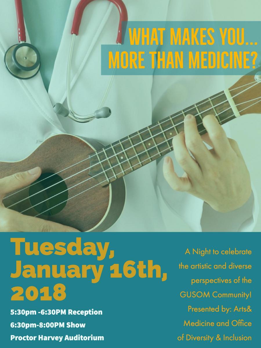 What Makes You More than Medicine Flyer 2018