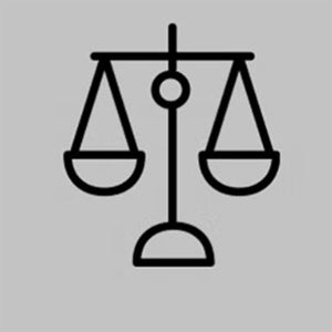 Scales in balance icon